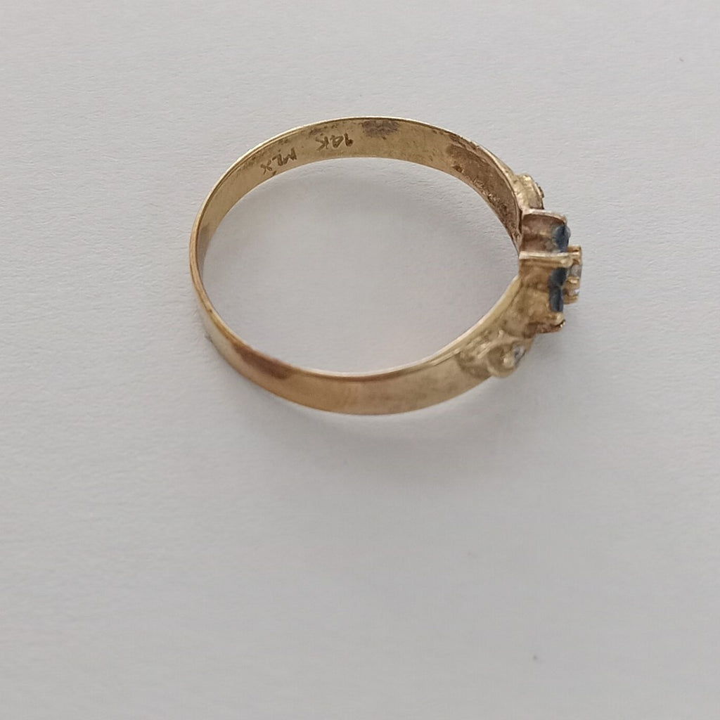 ANILLO ORO 14 K 2,00 GRMS (SEMINUEVO)