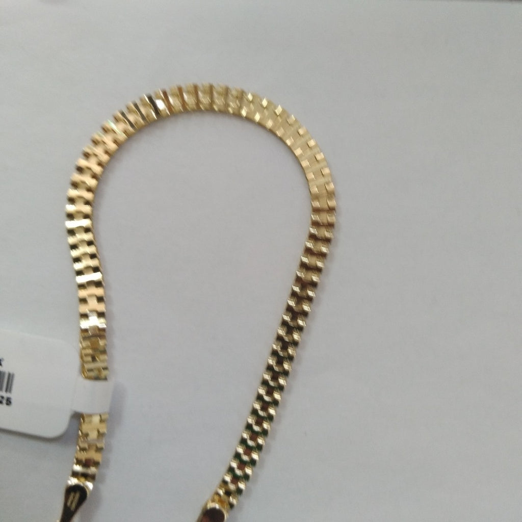 PULSERA ESPECIAL 14K 18 CM 4.2 GR (NUEVO)