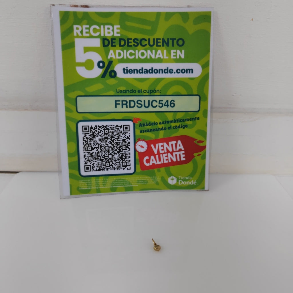 DIJE ORO 10 K 0.6 GRMS (SEMINUEVO)
