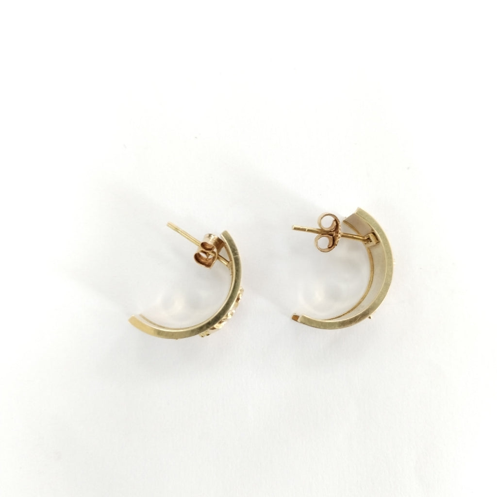 BROQUELES PAR ORO 14 K 4.5 GRMS (SEMINUEVO)