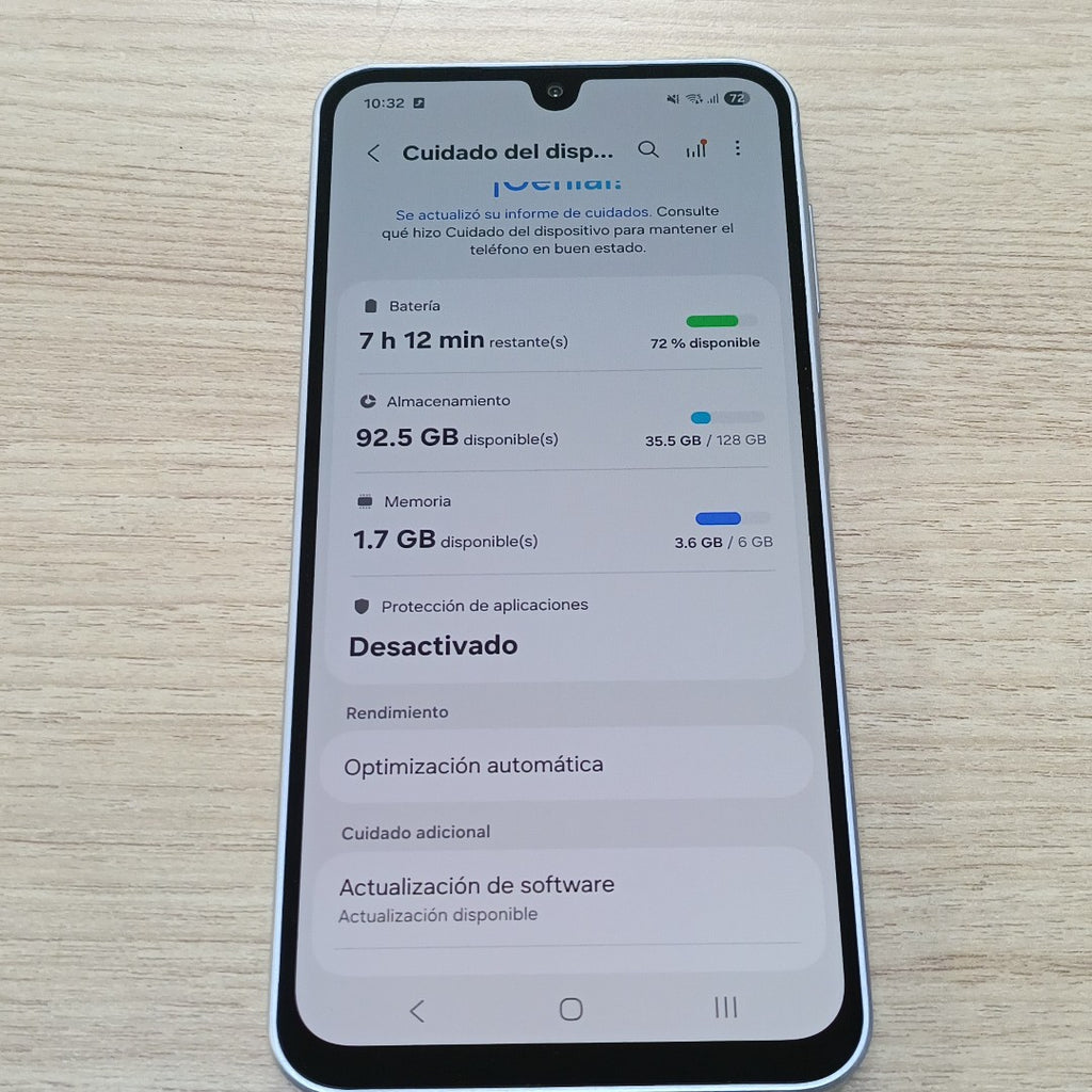 CELULAR SAMSUNG GALAXY A16 5G SM-A166M (2024) 128 GB 6 GB RAM (SEMINUEVO)
