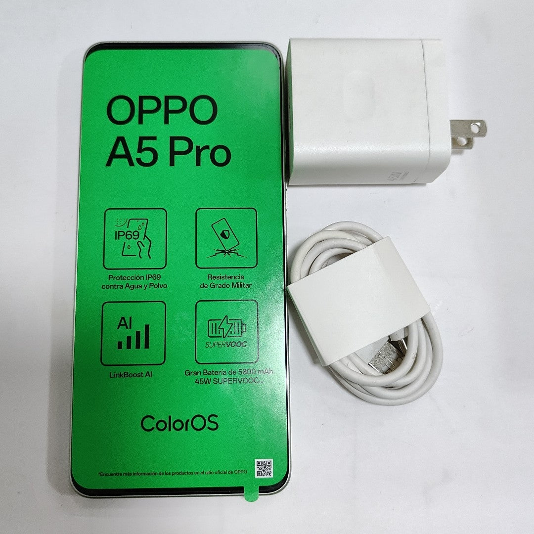 CELULAR OPPO A5 PRO CPH2711 (2025) 256 GB 8 GB RAM (SEMINUEVO)