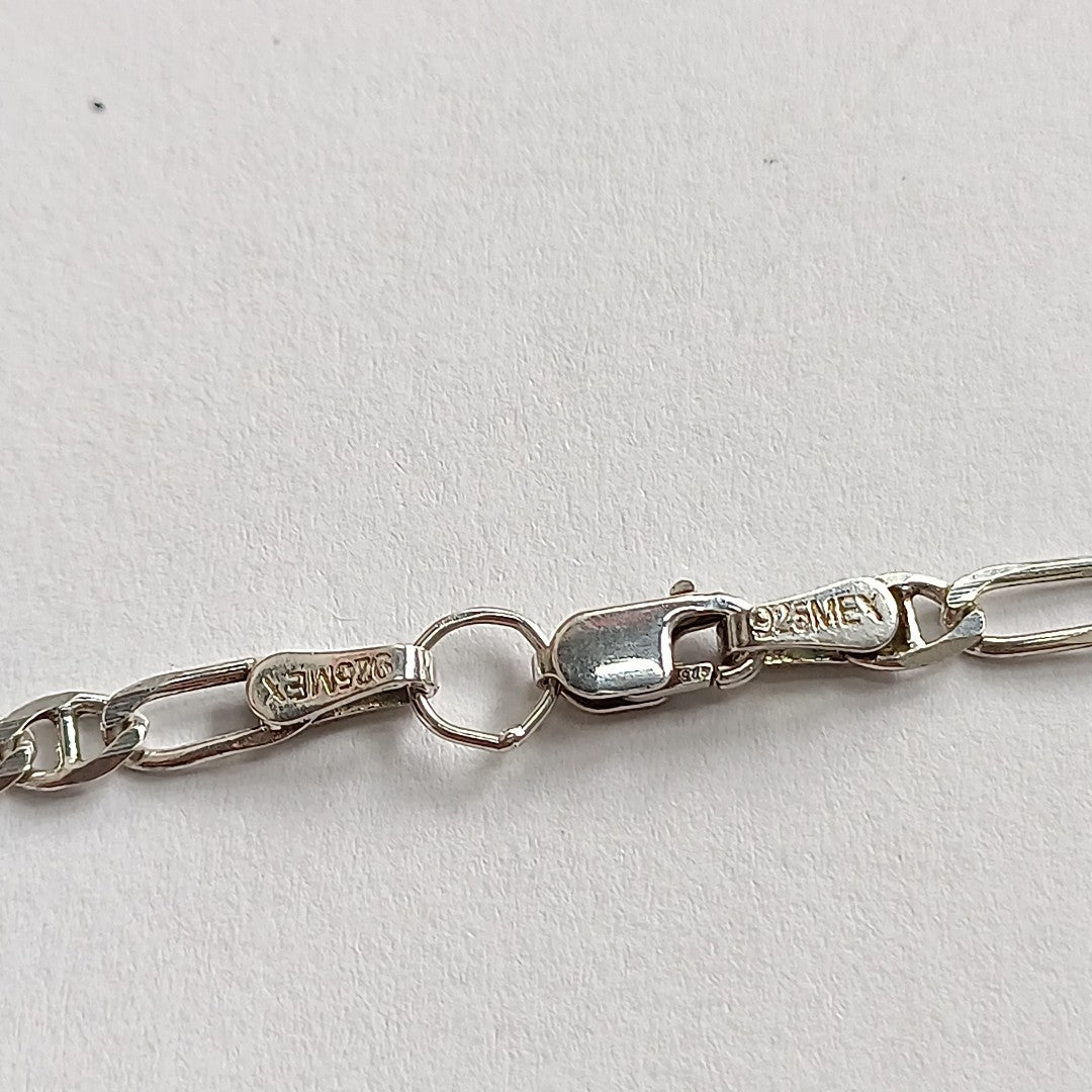 CADENA TEJIDO MARINERO PLATA .925 55 CM 7.9 GR (NUEVO)