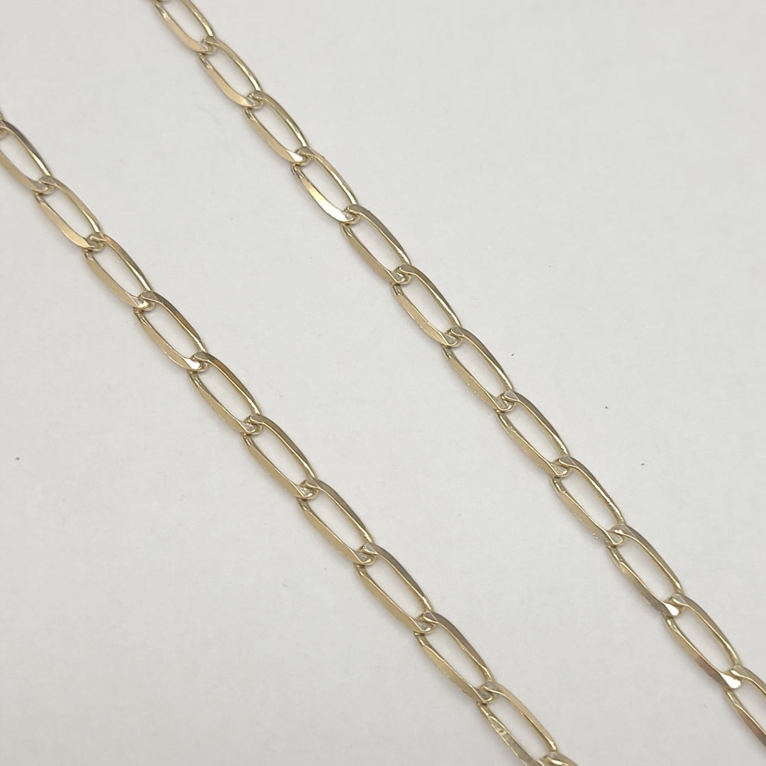 CADENA ESLABON 14K 55 CM 6.6 GR (NUEVO)