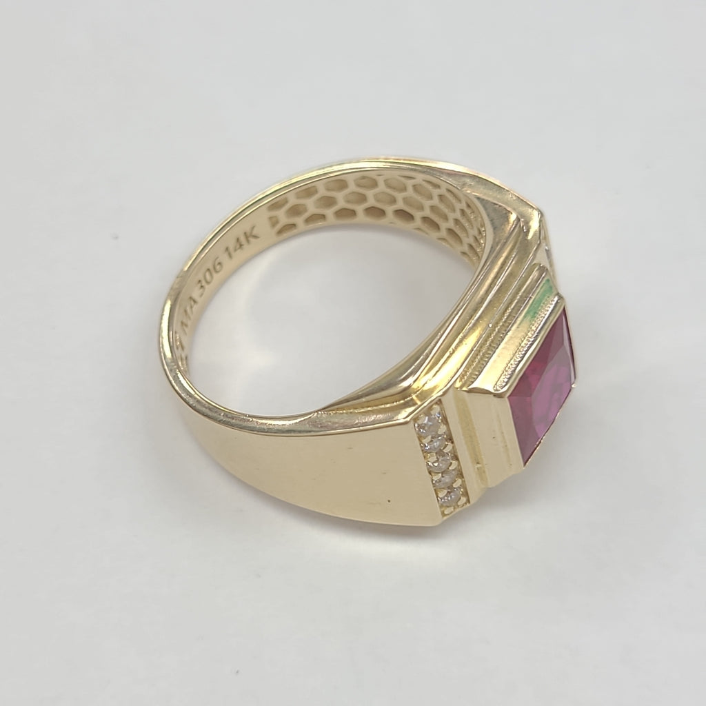 ANILLOS CABALLERO ORO 14K 6.3 (NUEVO)