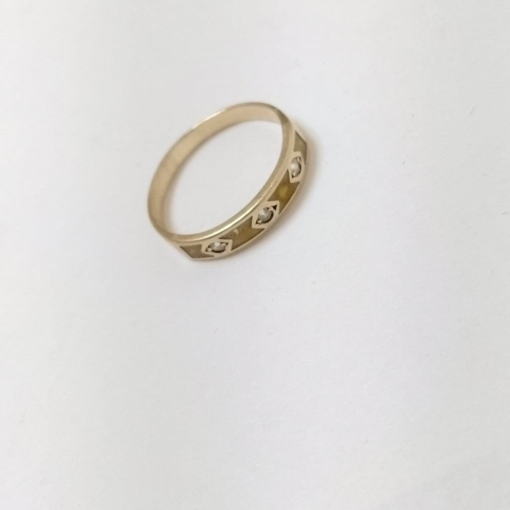 ANILLO ORO 14 K 1.4 GRMS (SEMINUEVO)