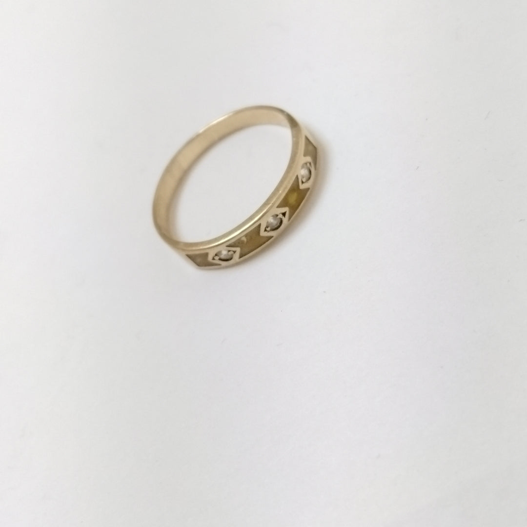 ANILLO ORO 14 K 1.4 GRMS (SEMINUEVO)