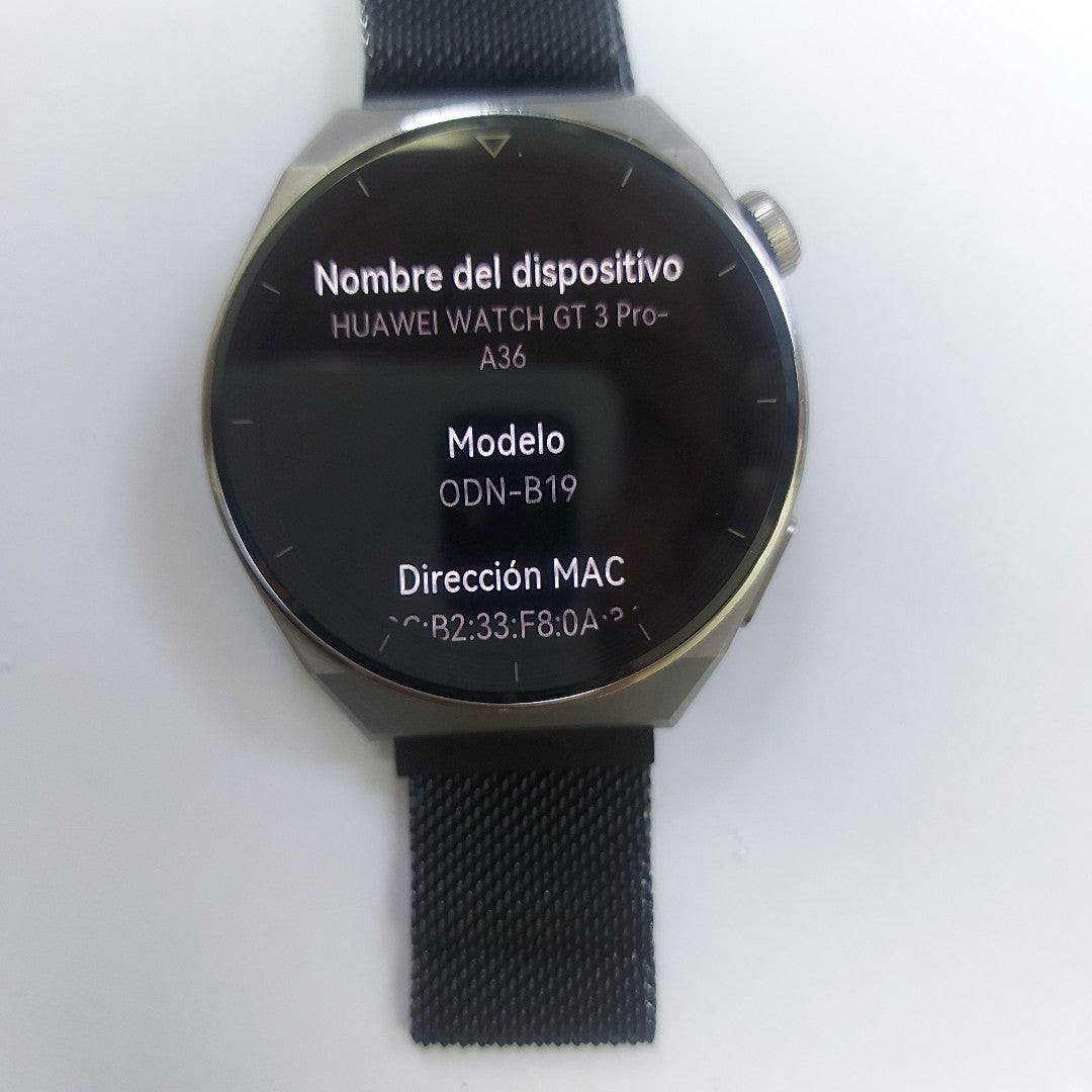 SMARTWATCH HUAWEI WATCH GT 3 PRO ODN-B19 46 MM GPS (SEMINUEVO)