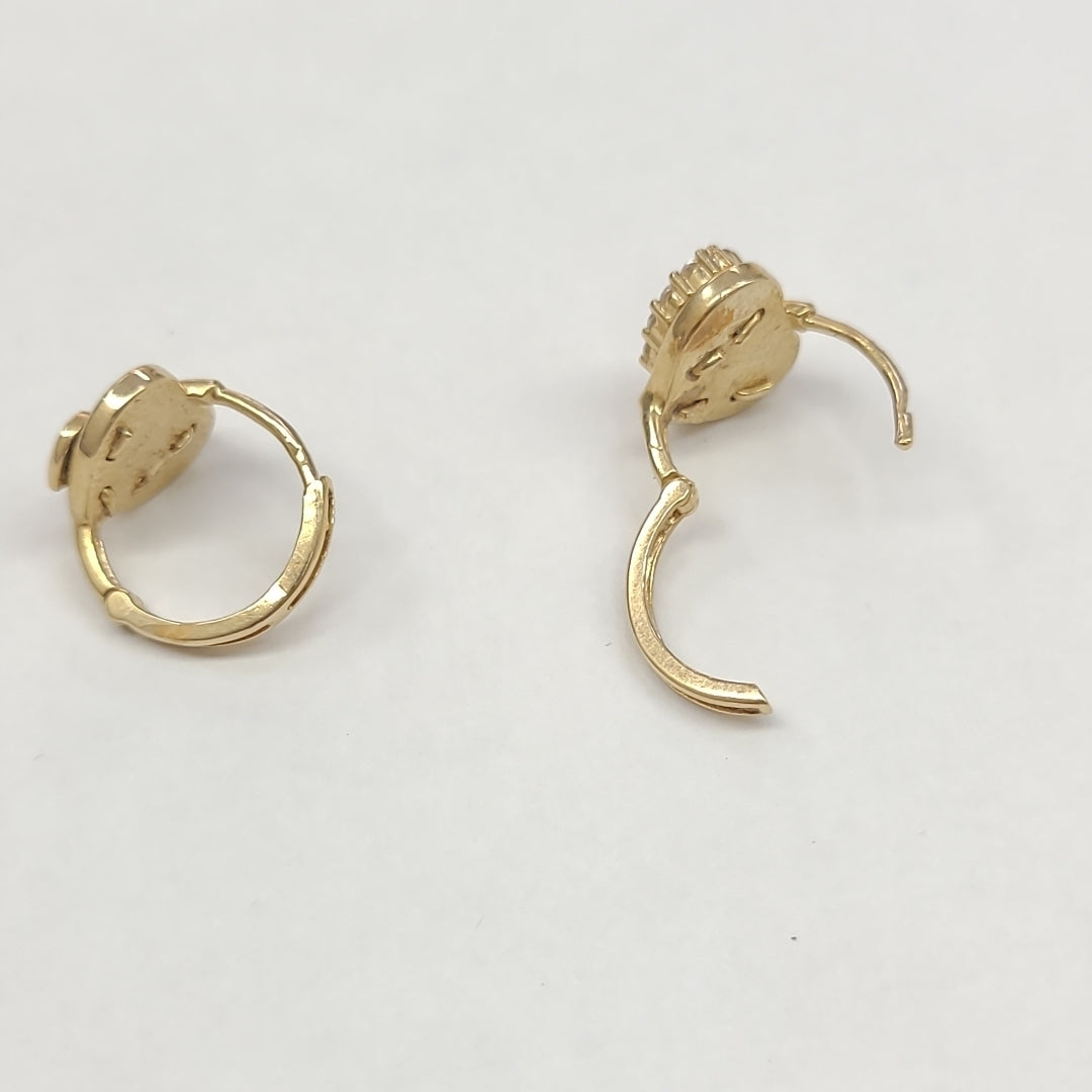 ARETES PAR ORO 14 K 2,90 GRMS (SEMINUEVO)