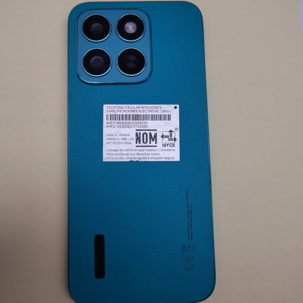 CELULAR HONOR X8C ABR-LX3 (2025) 512 GB 8 GB RAM (SEMINUEVO)