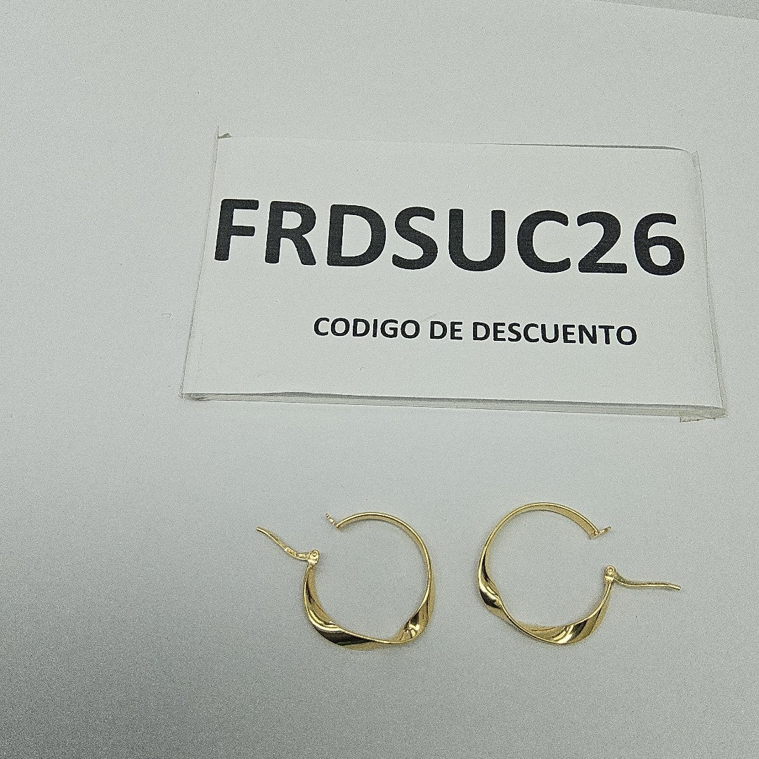 ARRACADAS ORO 14K 2.1 (NUEVO)