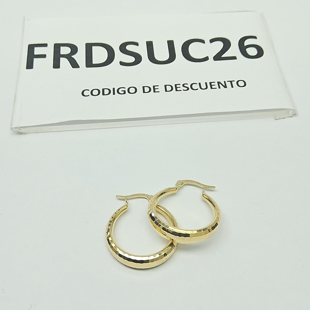ARRACADAS ORO 14K 2.3 (NUEVO)