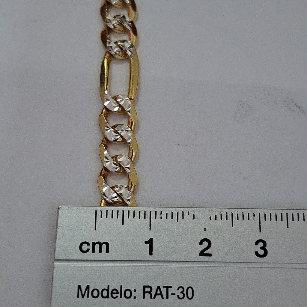 CADENAS CARTIER 3 1 DIAMANTADA ORO 14K 51.1 (NUEVO)
