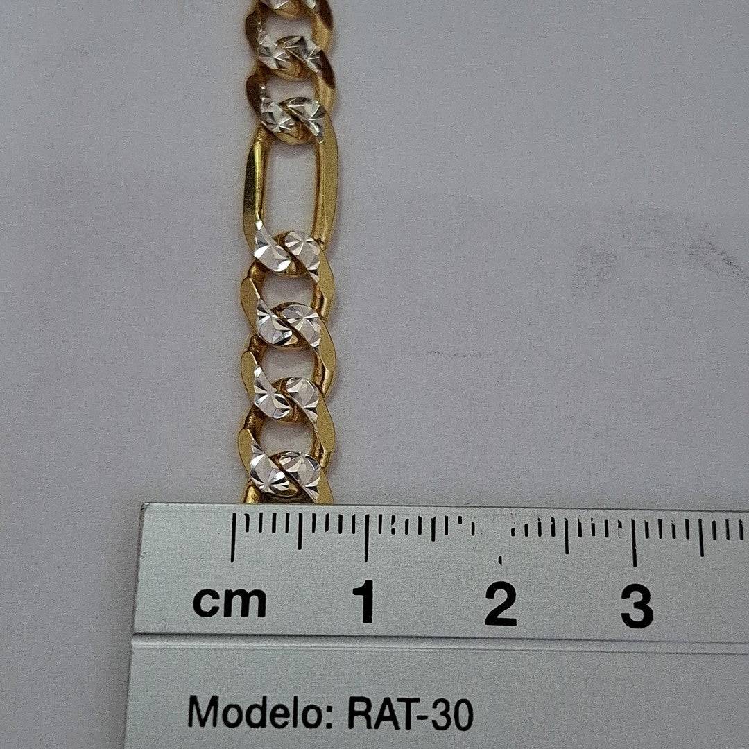 CADENAS CARTIER 3 1 DIAMANTADA ORO 14K 51.1 (NUEVO)