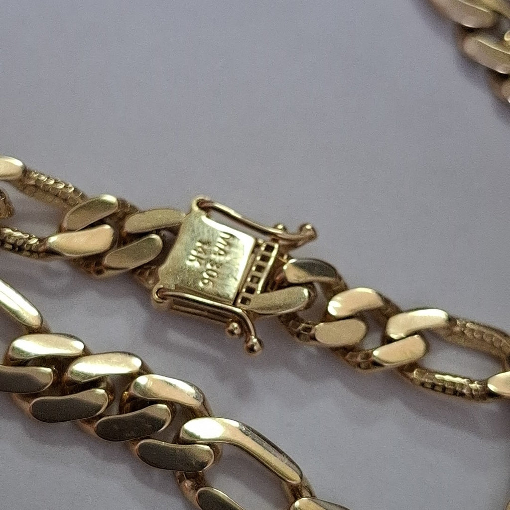 CADENAS CARTIER 3 1 AMARILLA ORO 14K 24.1 (NUEVO)