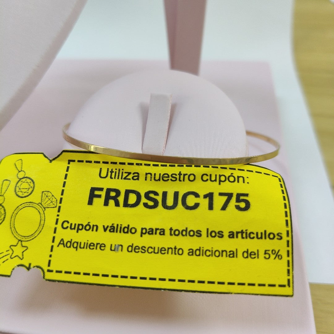 PULSERA RIGIDA ORO 8 K 2,30 GRMS (SEMINUEVO)