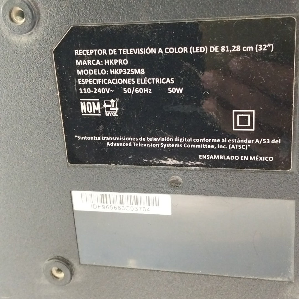 PANTALLA HKPRO HKP32SM8 (2019) 32" LED HD (SEMINUEVO)