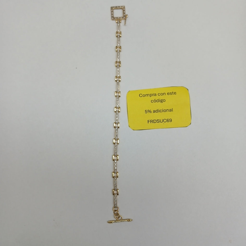 PULSERA ORO 14 K 7.4 GRMS (SEMINUEVO)
