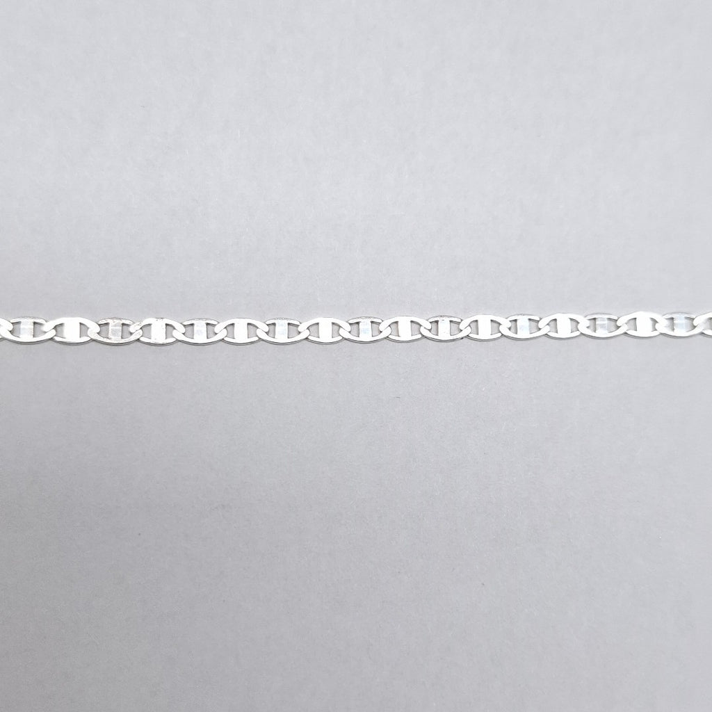 CADENA TEJIDO ESPEJO PLATA .925 60 CM 4.3 GR (NUEVO)