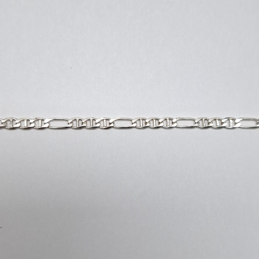 CADENA TEJIDO 3X1 PLATA .925 60 CM 8.4 GR (NUEVO)
