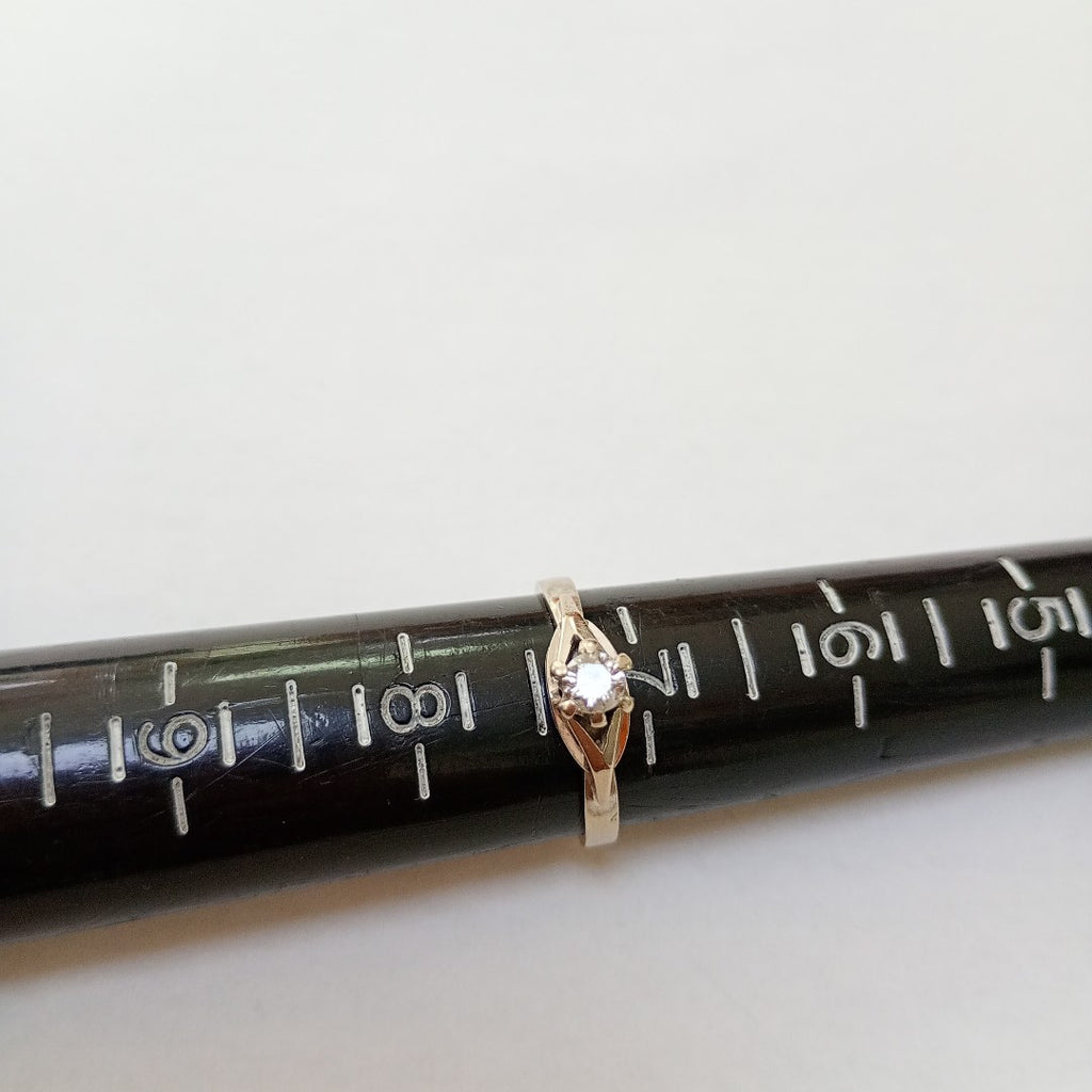 ANILLITO ORO BLANCO 14 K 2,20 GRMS (SEMINUEVO)