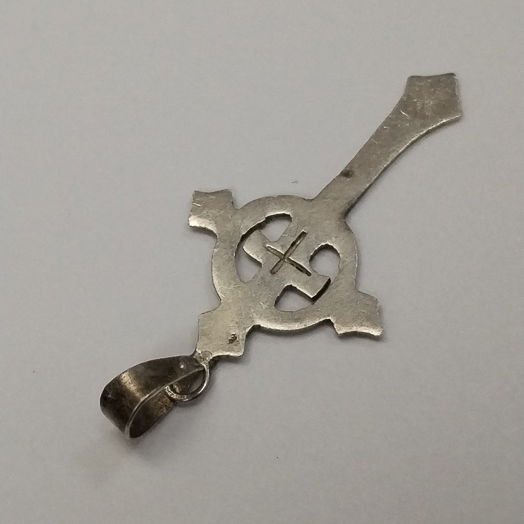 CRUZ,DIJE PLATA 0,90 GRMS (SEMINUEVO)