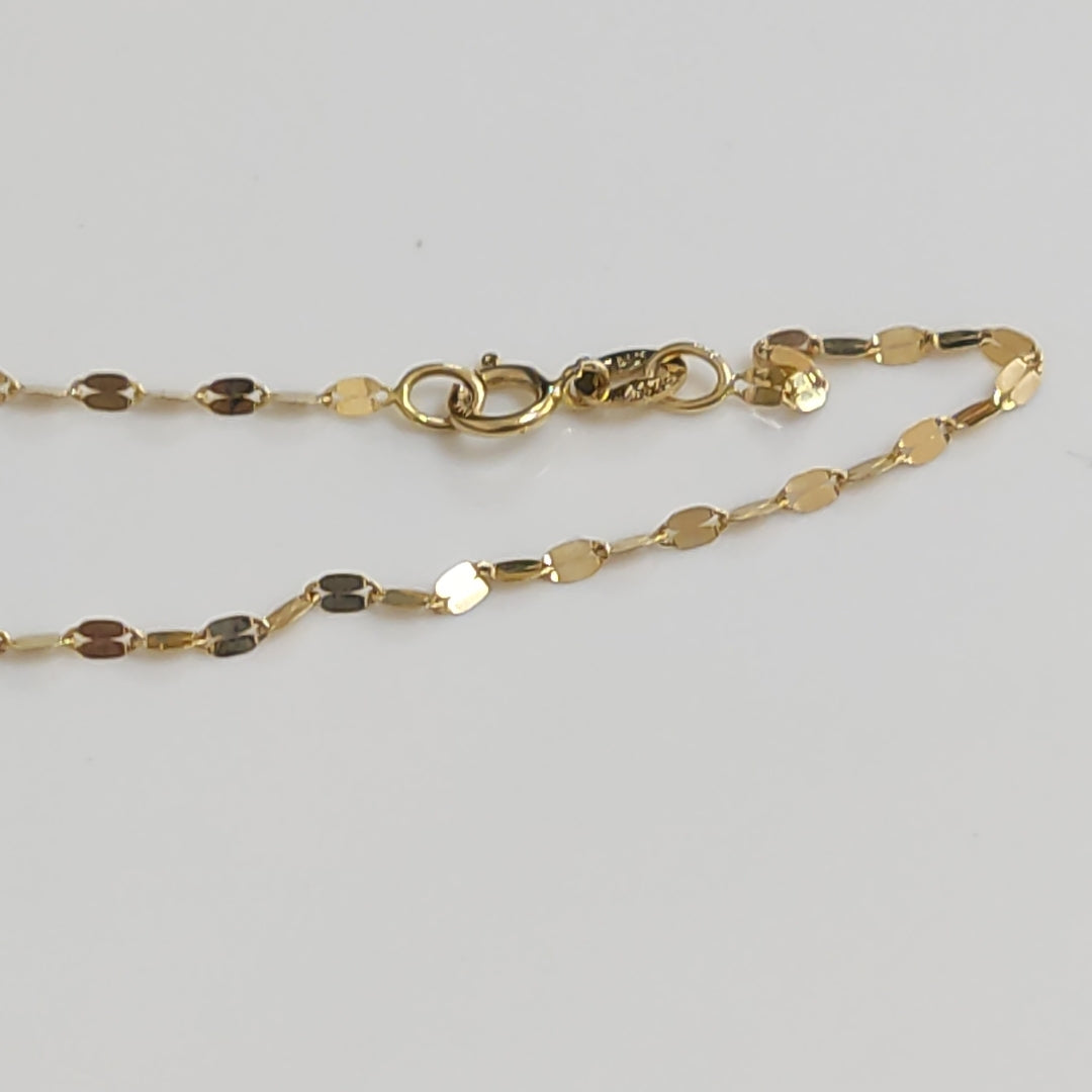 CADENA ORO 10 K 0.7 GRMS (SEMINUEVO)