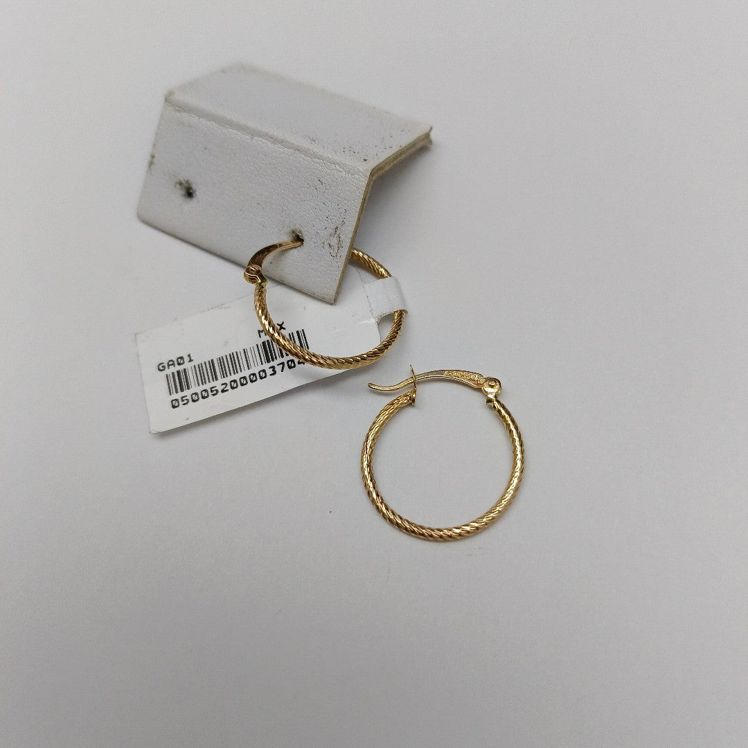 ARETES ARRACADAS 14K 1.3 GR (NUEVO)