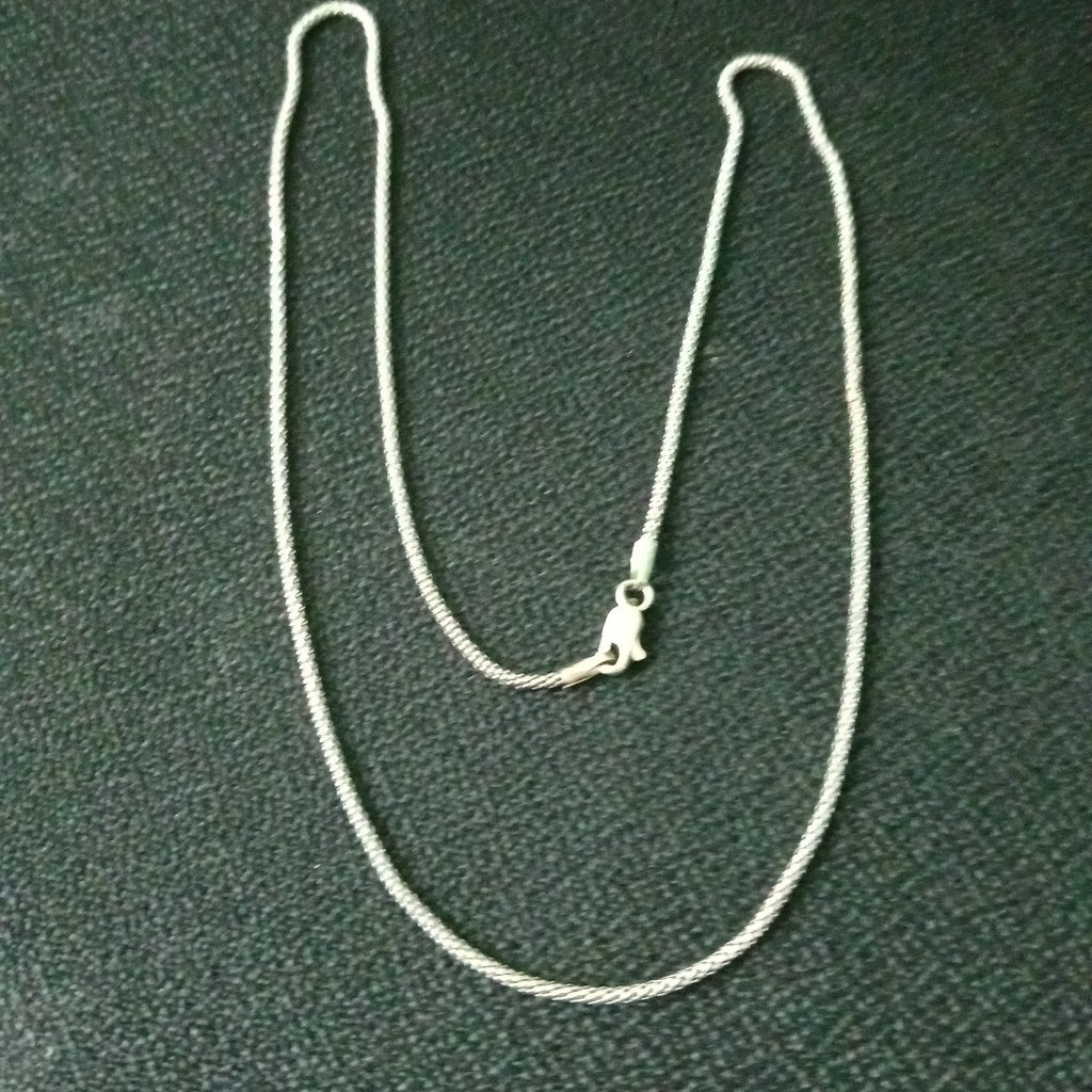 CADENA ORO BLANCO 14 K 2.8 GRMS (SEMINUEVO)