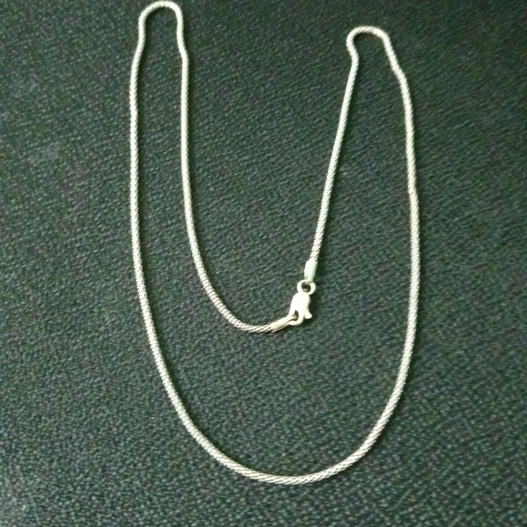 CADENA ORO BLANCO 14 K 2.8 GRMS (SEMINUEVO)