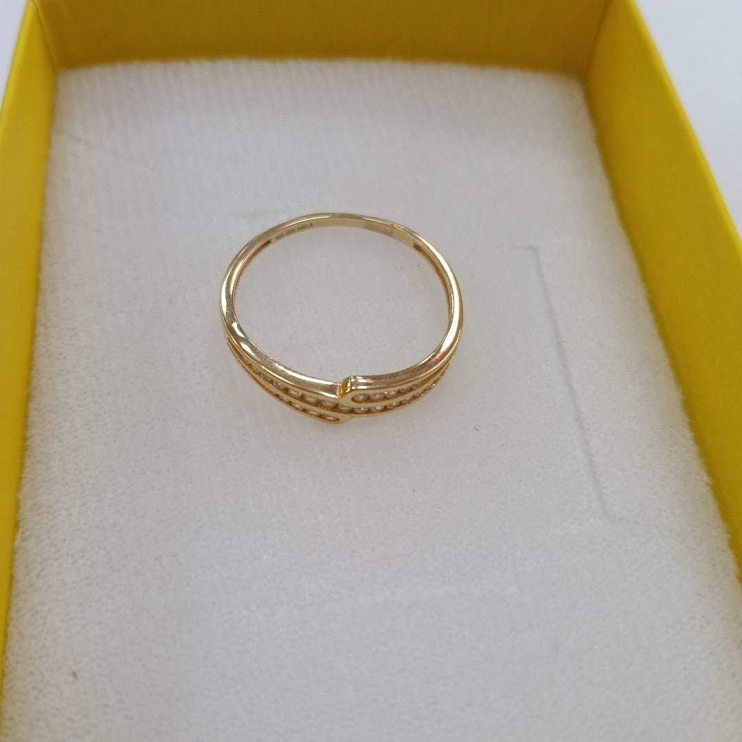 ANILLOS DAMA ORO 14K 1.6 (NUEVO)