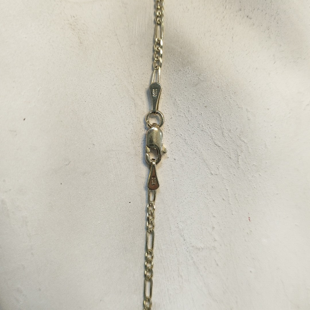 CADENAS 3X1 ORO 14K 55 CM 3.8 GR (NUEVO)