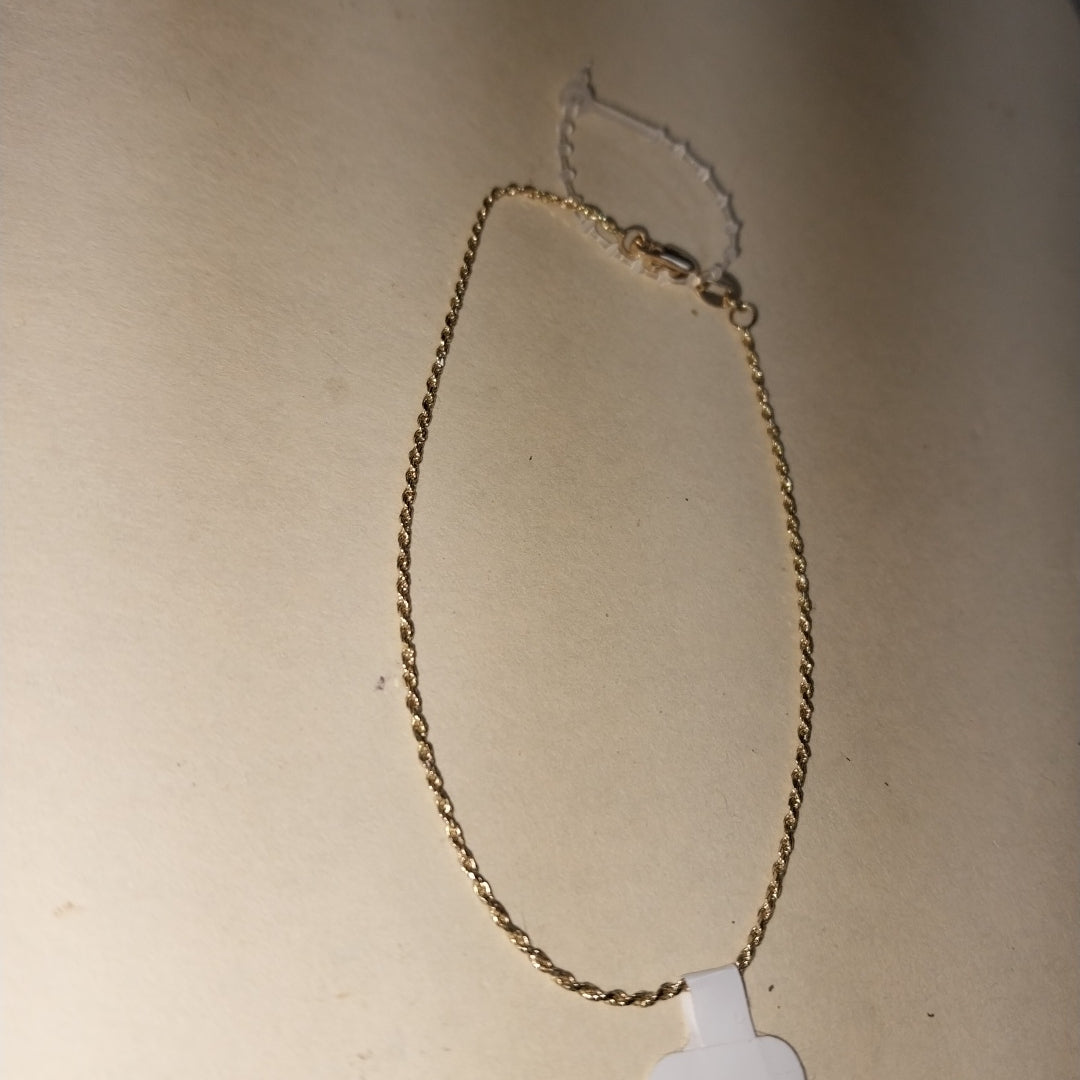PULSERA TORZAL 14K 21 CM 1.5 GR (NUEVO)