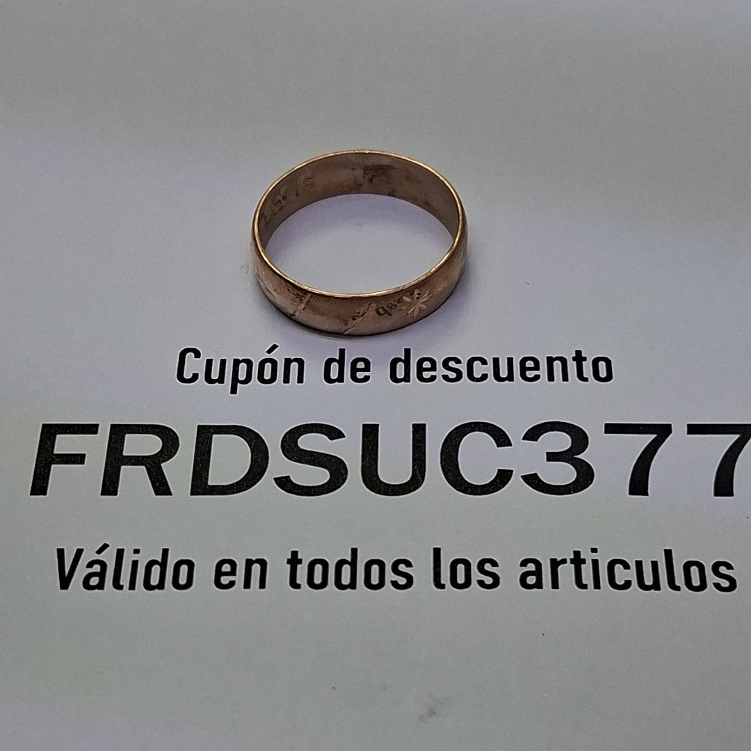 ARGOLLA ORO 8 K 2.1 GRMS (SEMINUEVO)