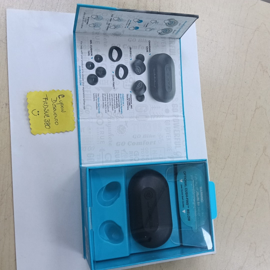 AUDIFONOS JLAB JBUDS AIR INALAMBRICO IN EAR (SEMINUEVO)