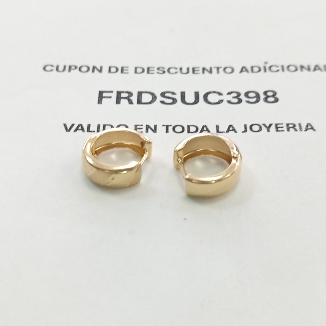 HUGGIES ORO 14K 1.3 (NUEVO)