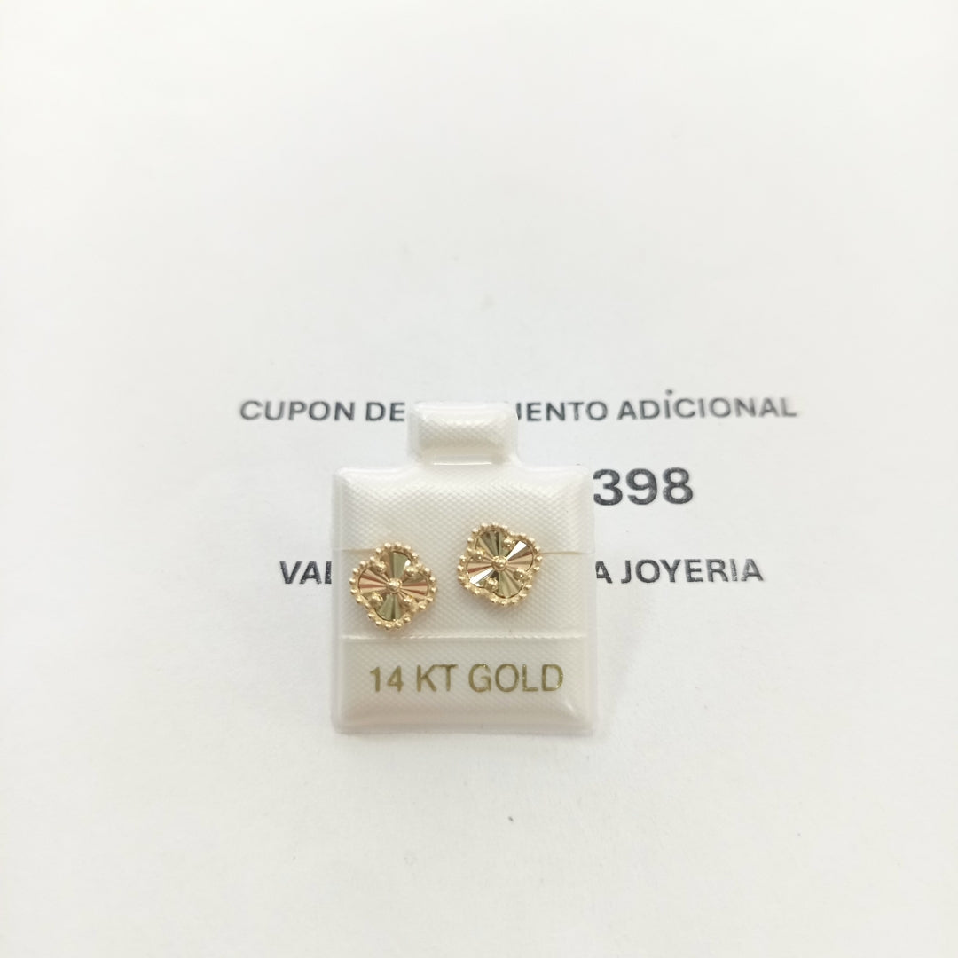 BROQUELES ORO 14K 1.6 (NUEVO)