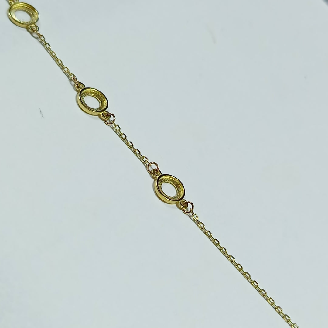 PULSERAS DAMA ORO 10K 1.1 (NUEVO)