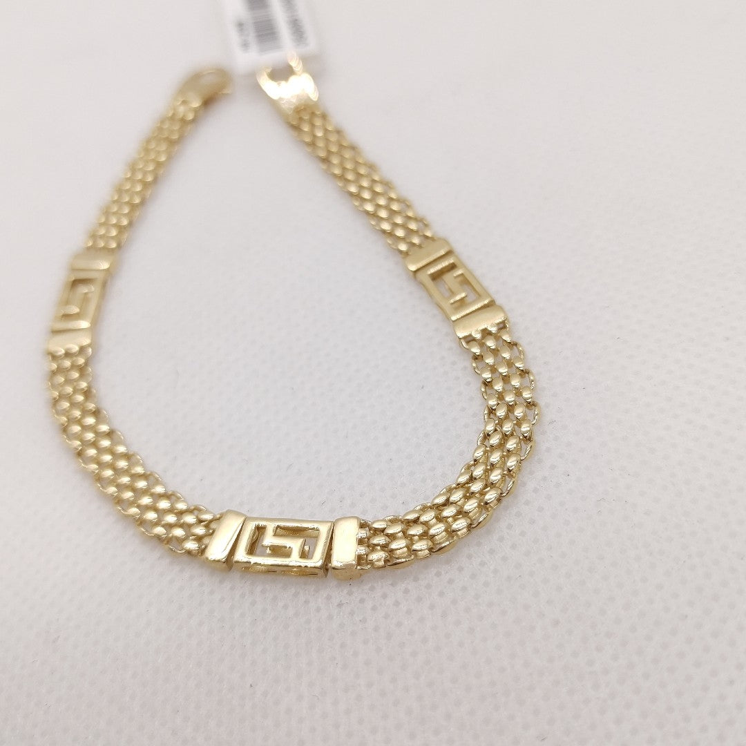 PULSERAS DAMA ORO 14K 7.7 (NUEVO)