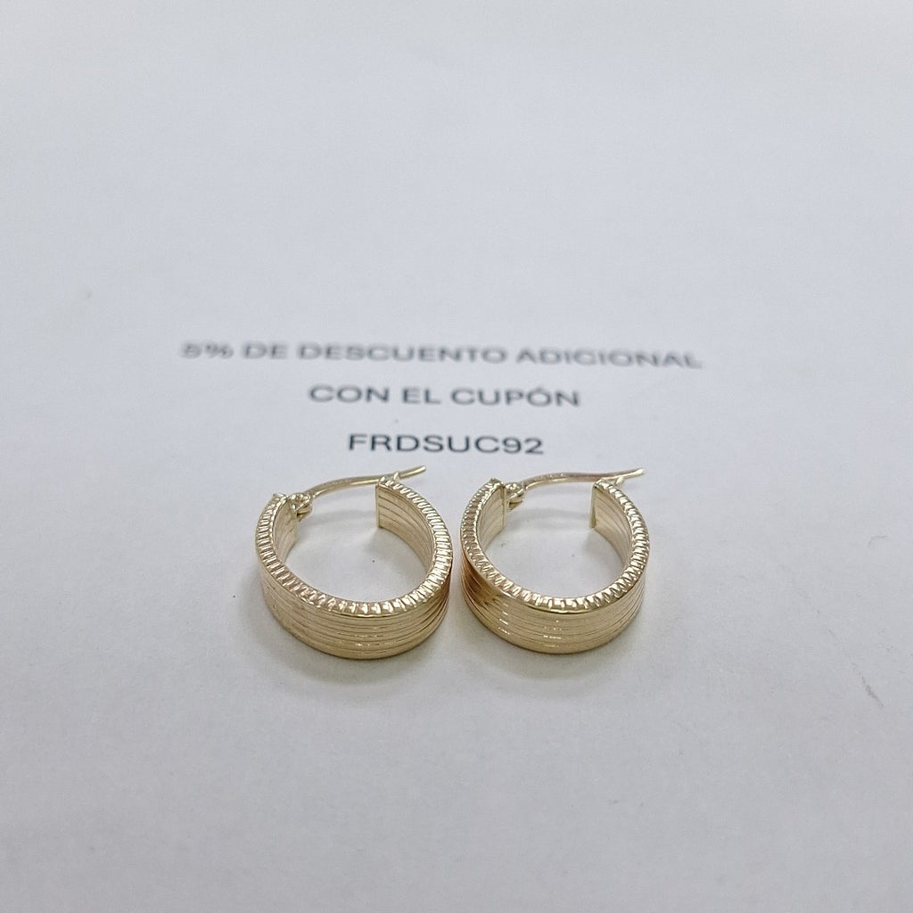 ARRACADAS ORO 14K 2 (NUEVO)