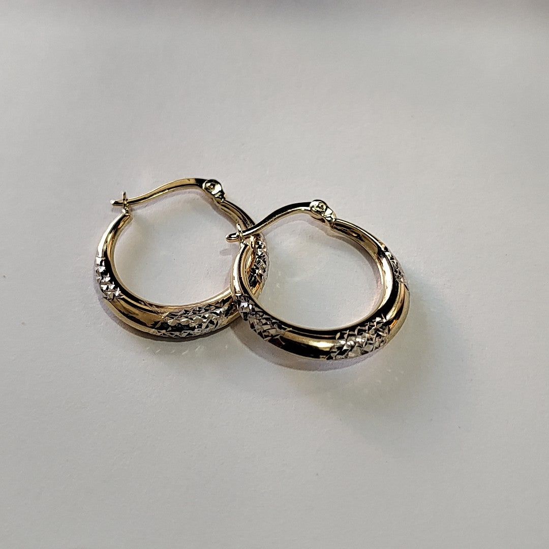 ARRACADAS ORO 14K 1.5 (NUEVO)