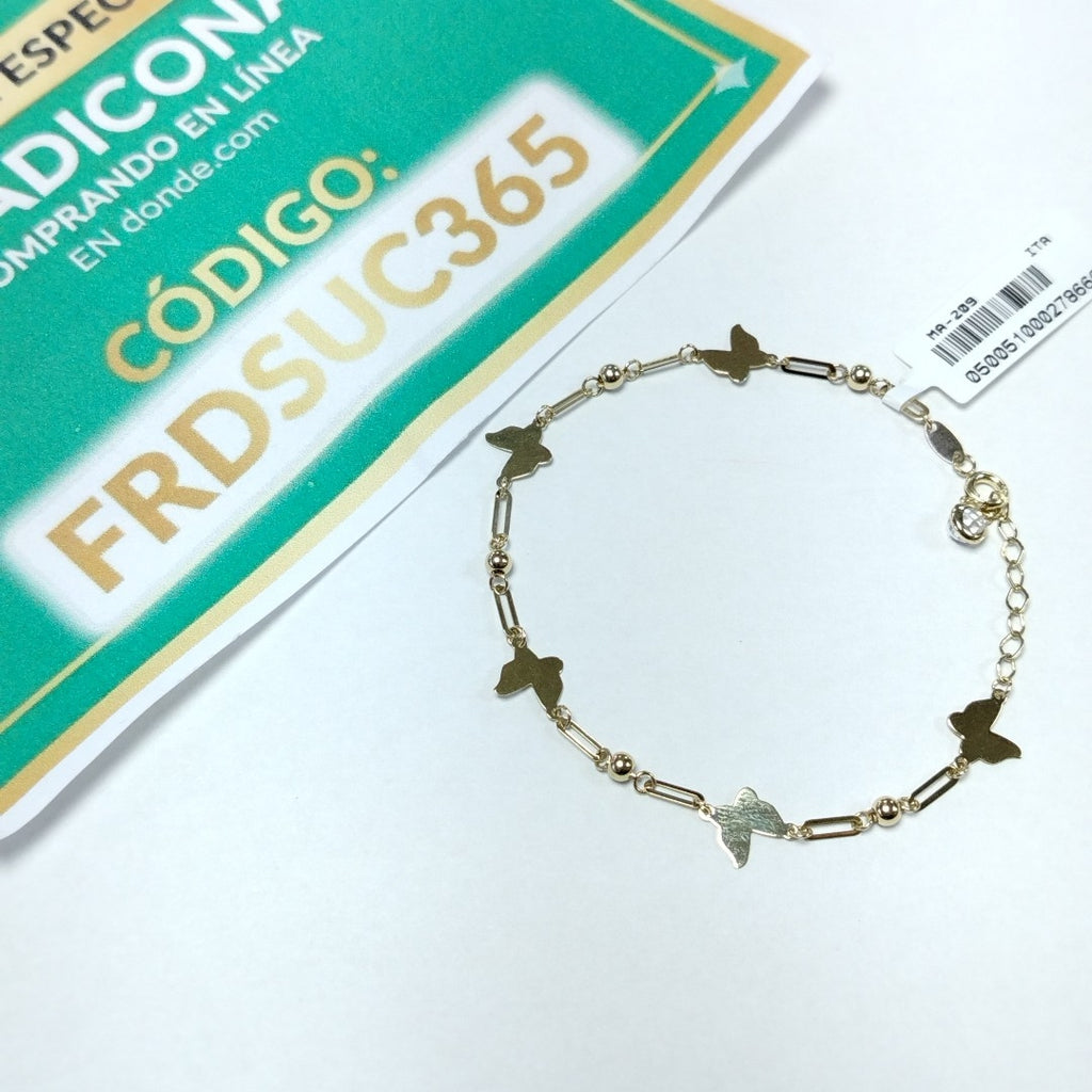 PULSERAS DAMA ORO 14K 2 (NUEVO)