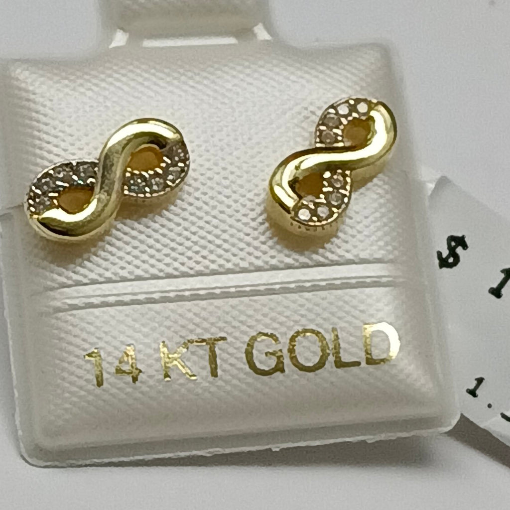 BROQUELES ORO 14K 1.3 (NUEVO)