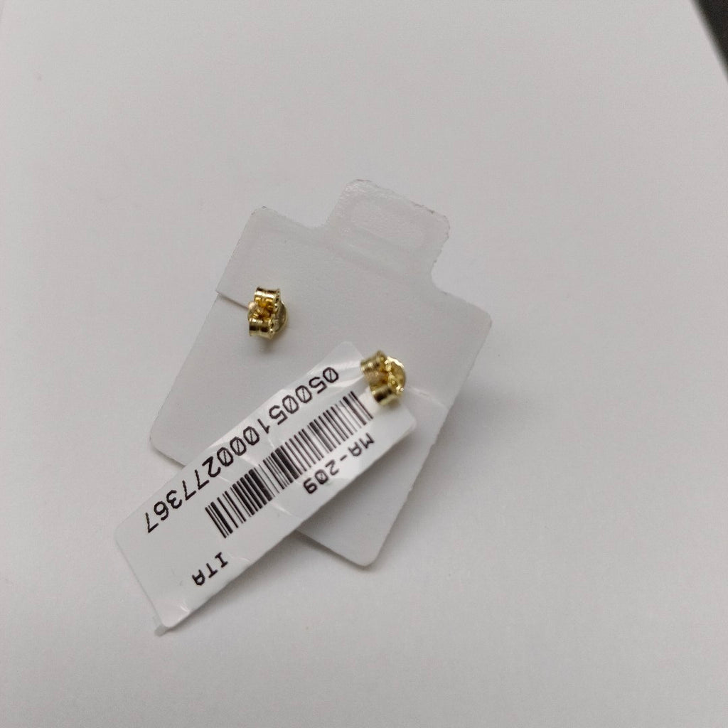 BROQUELES ORO 14K 1.8 (NUEVO)