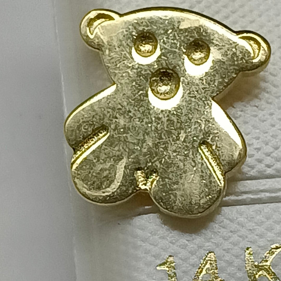 BROQUELES ORO 14K 1.5 (NUEVO)