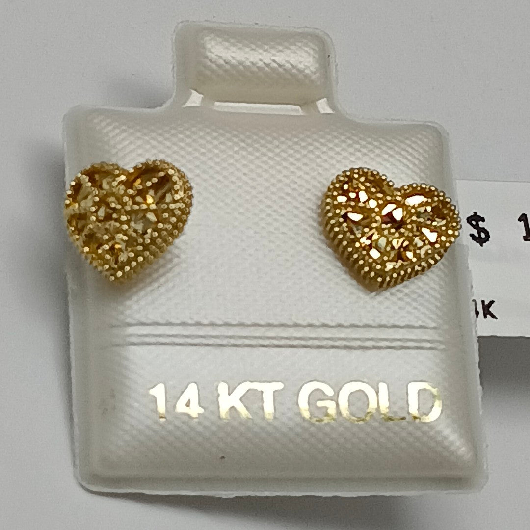 BROQUELES ORO 14K 1.5 (NUEVO)