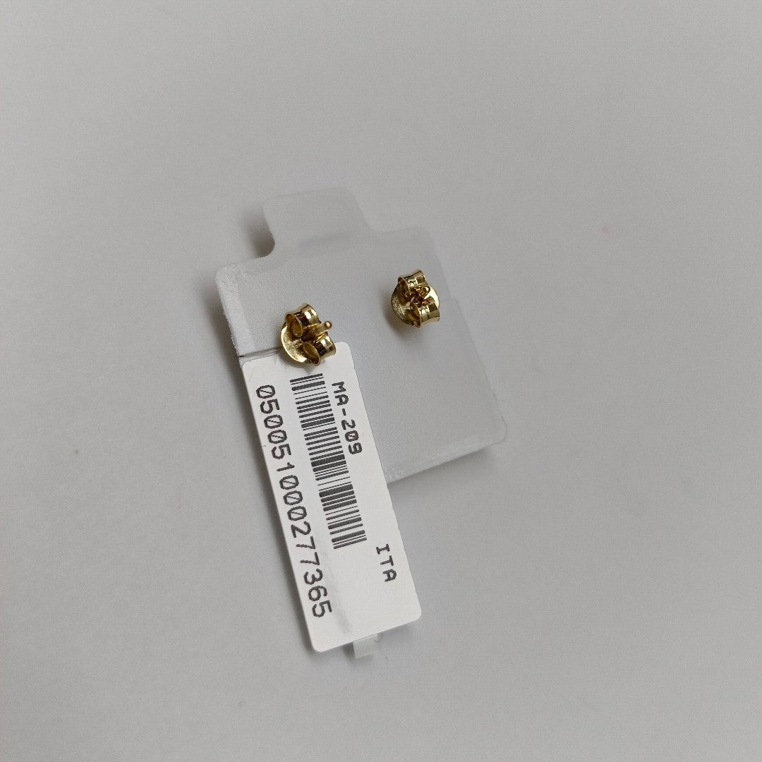 BROQUELES ORO 14K 1.2 (NUEVO)