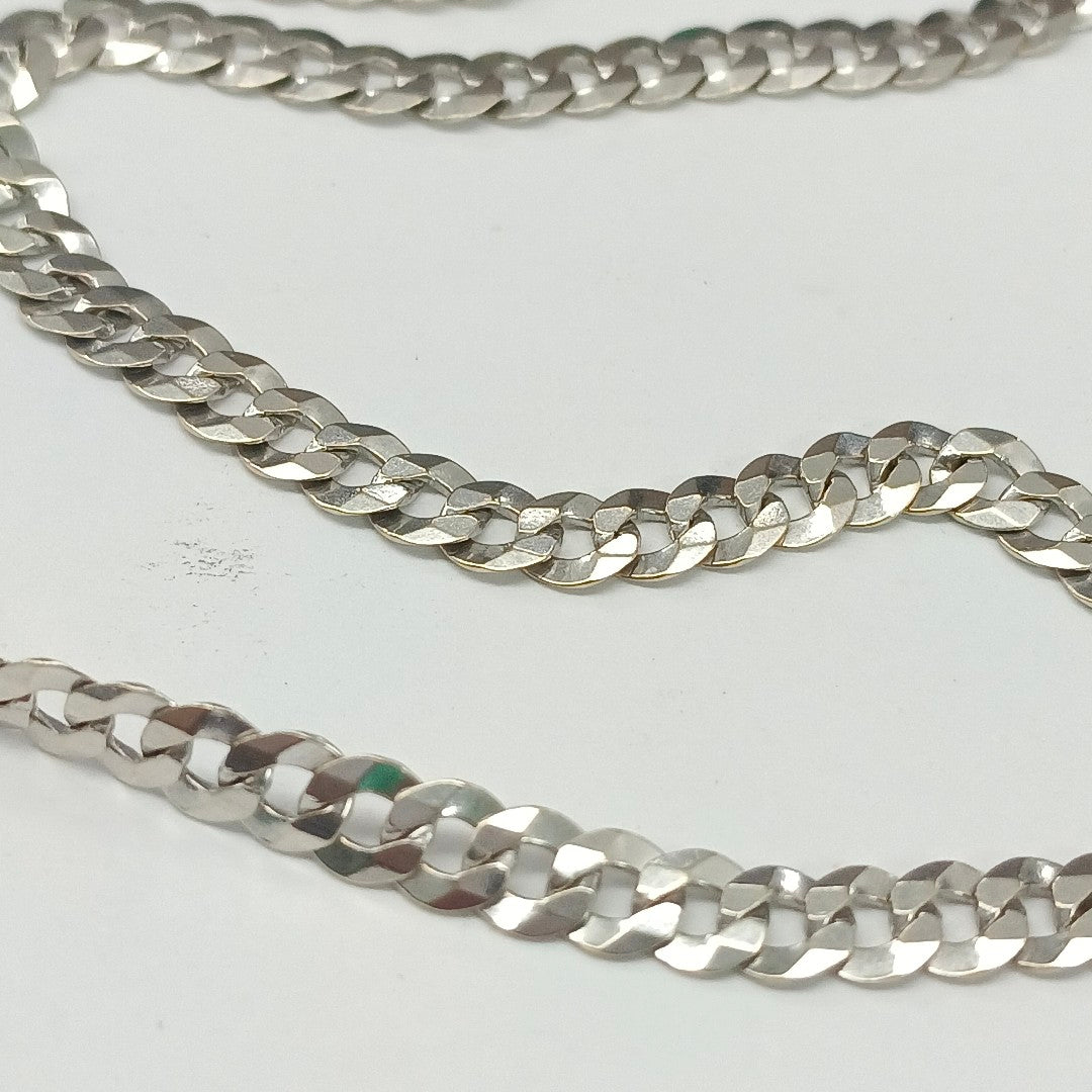 CADENA ORO BLANCO 14 K 18,20 GRMS (SEMINUEVO)