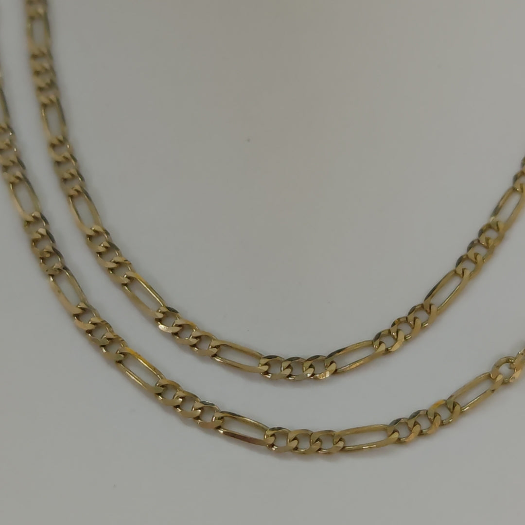 CADENA TEJIDO 3X1 5.7G 60 CM (NUEVO)