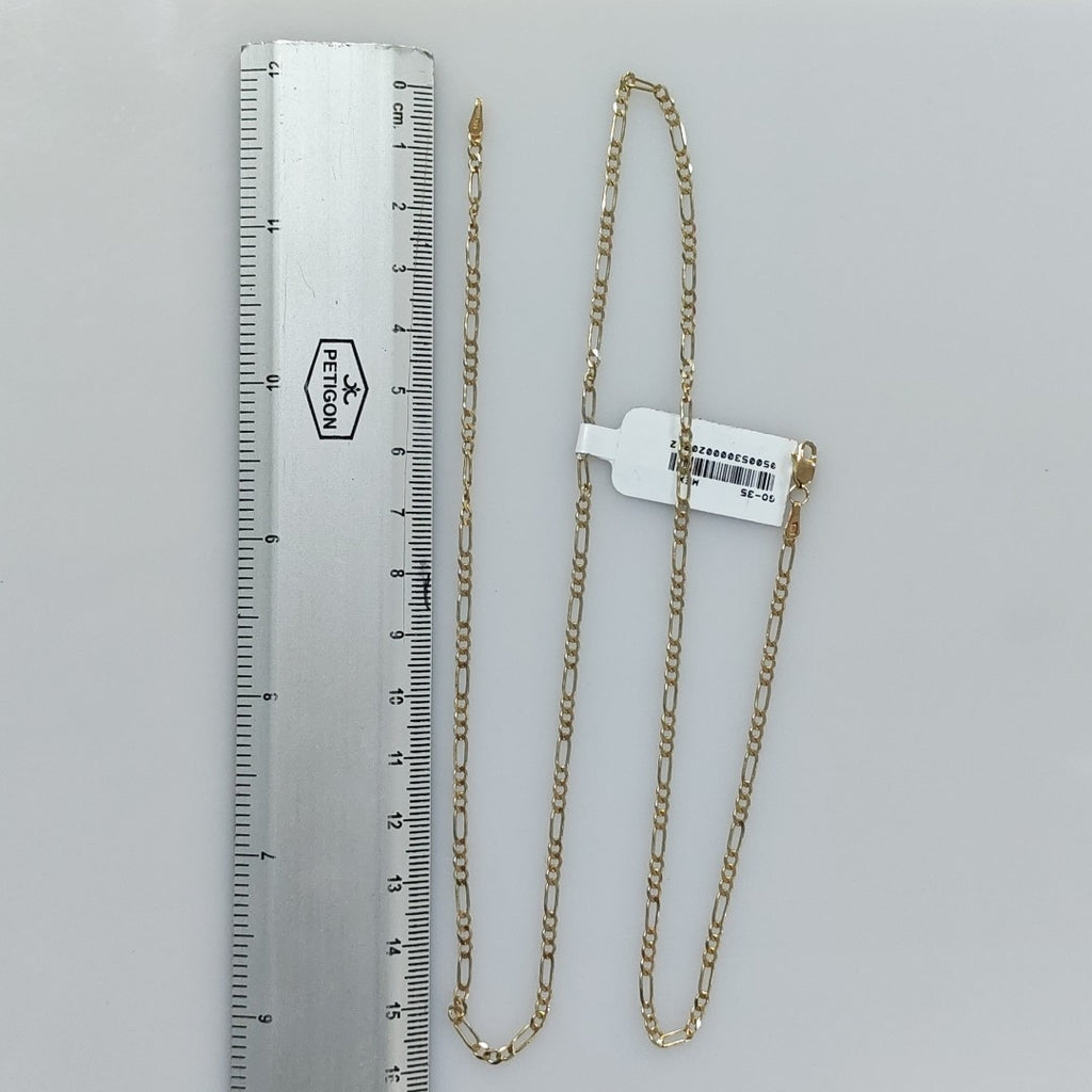 CADENA TEJIDO 3X1 14K 60 CM 5.6 GR (NUEVO)